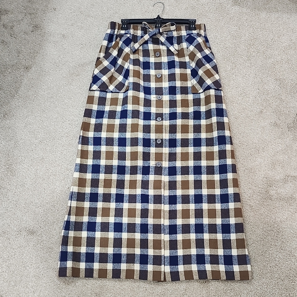 Pendleton Wool Knockabouts Maxi Skirt